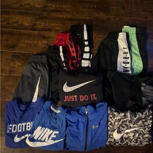 Nike and Jordan Apparel Collection - Blue, Black, Red